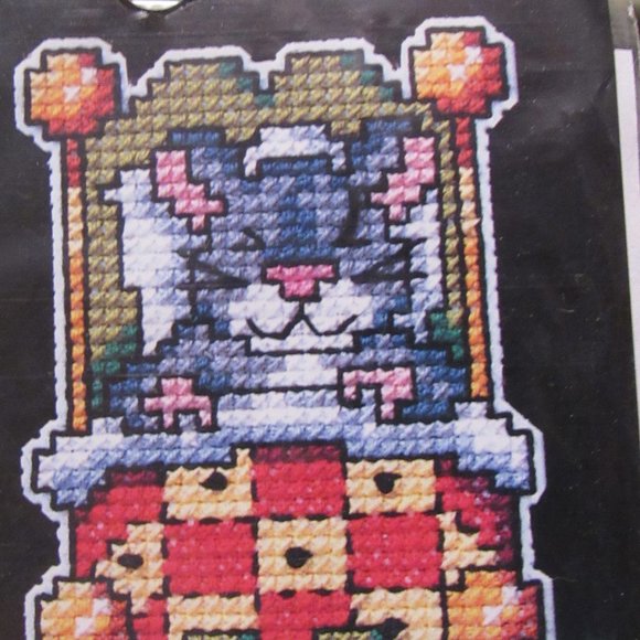 Needle Magic Bookmark #3504 "Not a Creature" - Picture 1 of 4